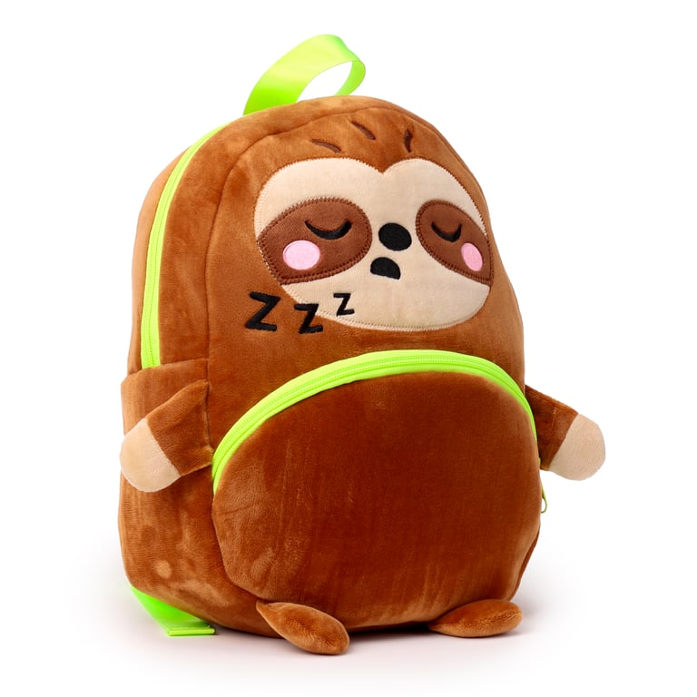 Adoramals Cody the Sloth Adjustable Kids School Rucksack Backpack