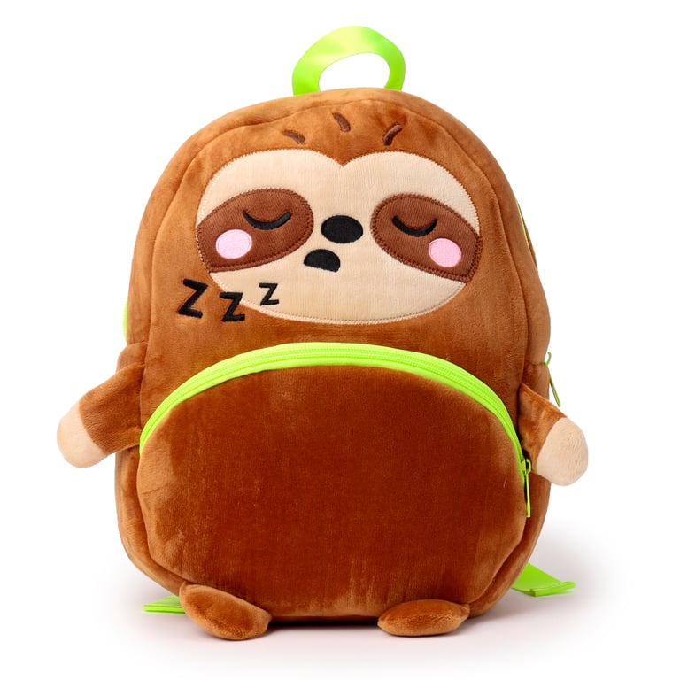Adoramals Cody the Sloth Adjustable Kids School Rucksack Backpack