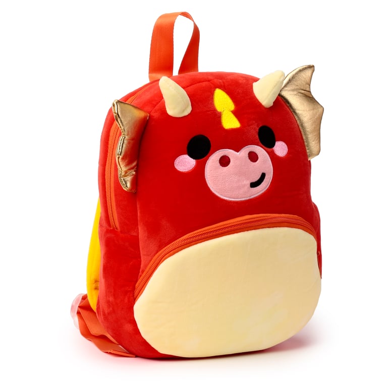 Adoramagic Roscoe the Dragon Kids School Backpack - Adjustable Rucksack with Zip Up Compartments
