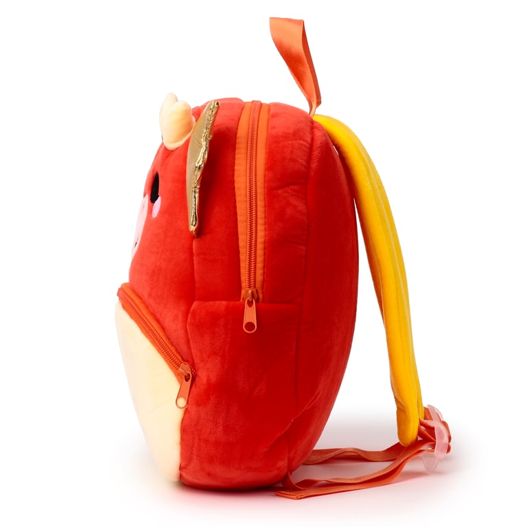 Adoramagic Roscoe the Dragon Kids School Backpack - Adjustable Rucksack with Zip Up Compartments