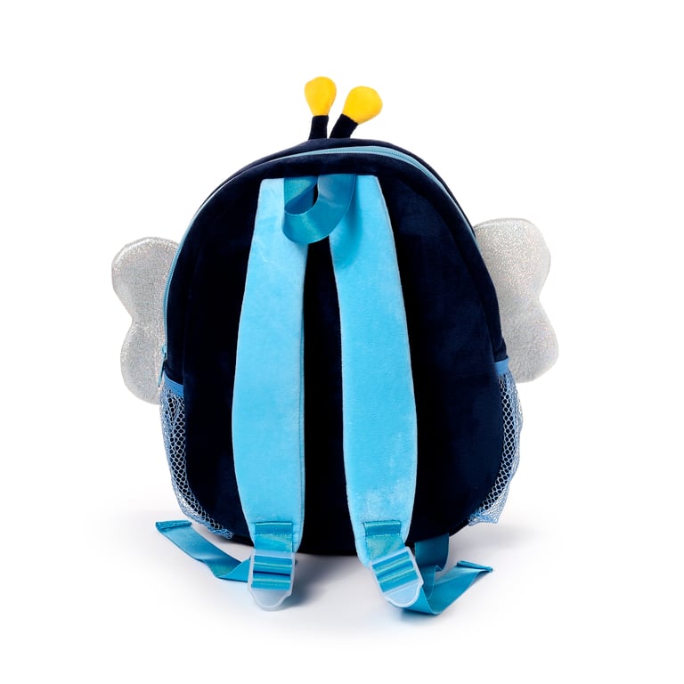 Adoramals Bobby the Bee Kids School Backpack - Adjustable Straps & Spacious Main Compartment