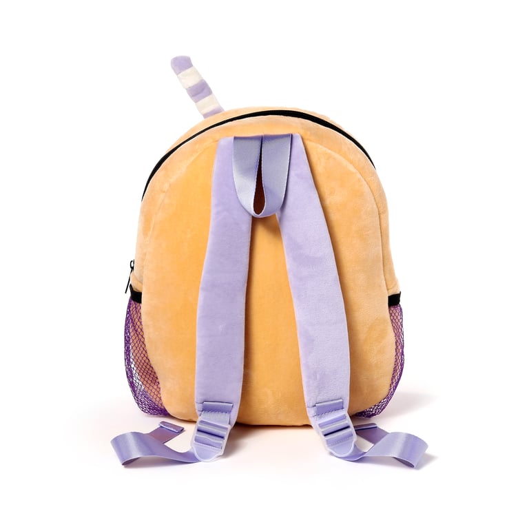 Kids School Rucksack Backpack - Adjustable Shoulder Straps & Zip-Up Main Compartment by Foodiemals Boba the Bubble Tea