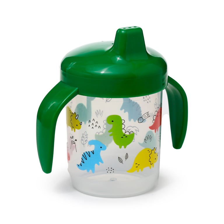 Reusable Shatterproof Dinosauria Jr Sippy Cup - BPA Free & Food Safe