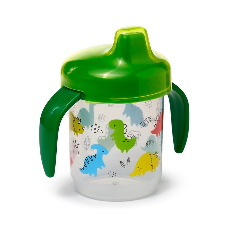Reusable Shatterproof Dinosauria Jr Sippy Cup - BPA Free & Food Safe