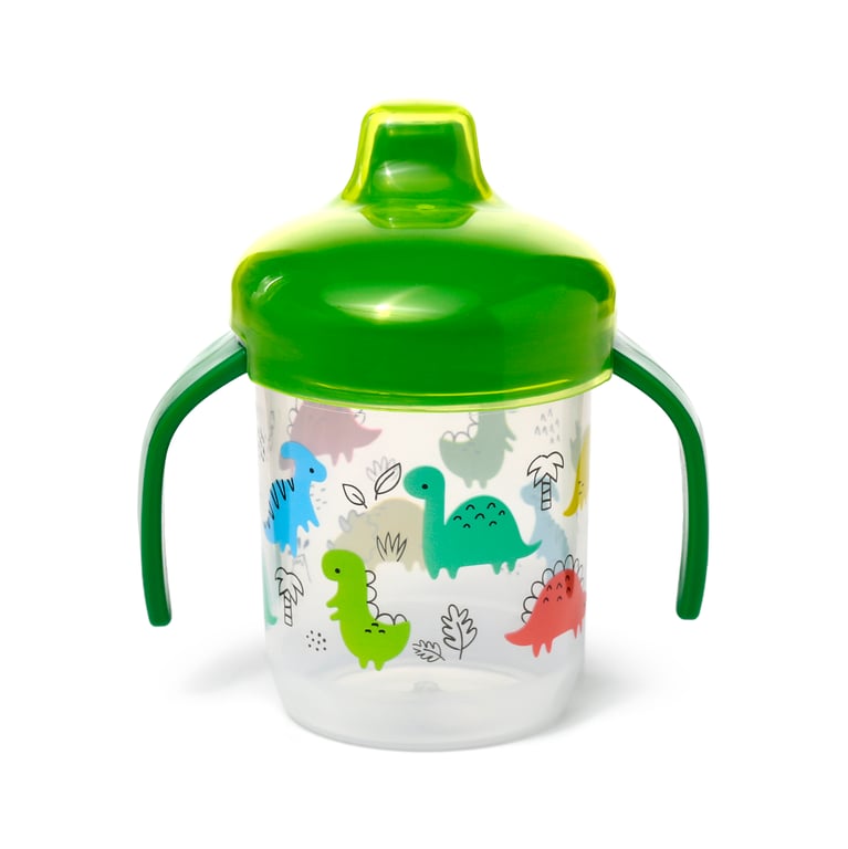 Reusable Shatterproof Dinosauria Jr Sippy Cup - BPA Free & Food Safe