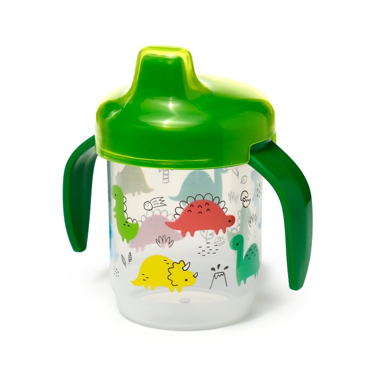 Reusable Shatterproof Dinosauria Jr Sippy Cup - BPA Free & Food Safe