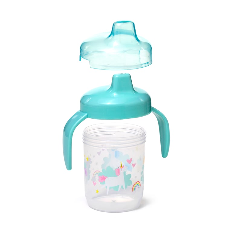 Reusable Shatterproof Unicorn Sippy Cup - BPA Free & Food Safe
