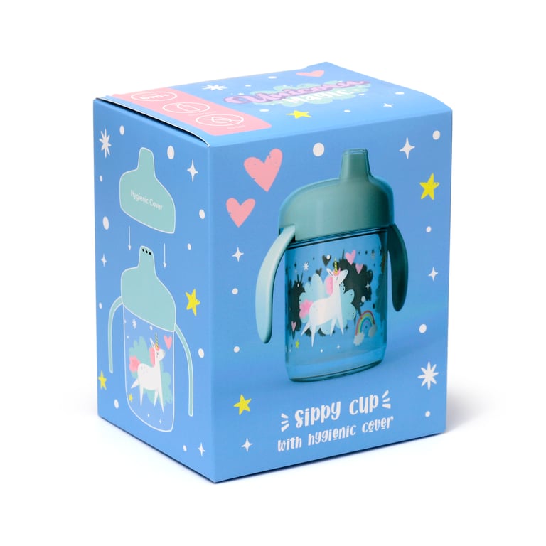 Reusable Shatterproof Unicorn Sippy Cup - BPA Free & Food Safe