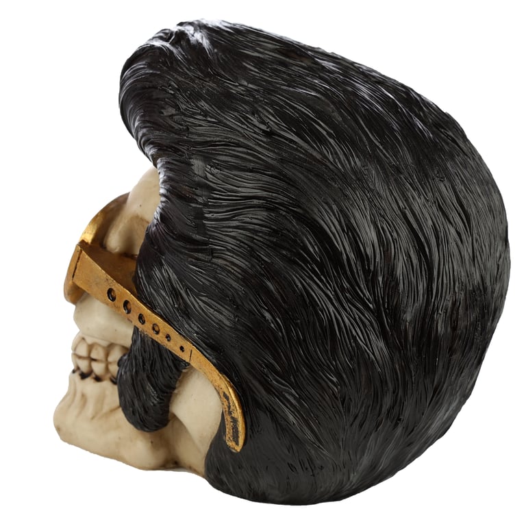 Fantasy Resin Skull Ornament - Unique Home Decor and Garden Decoration