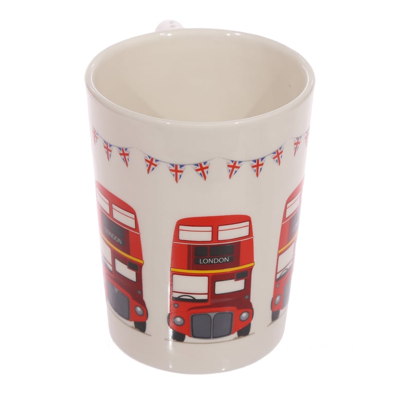 London Icons Red Routemaster Bus Ceramic Mug - 400ml Food Safe Dishware