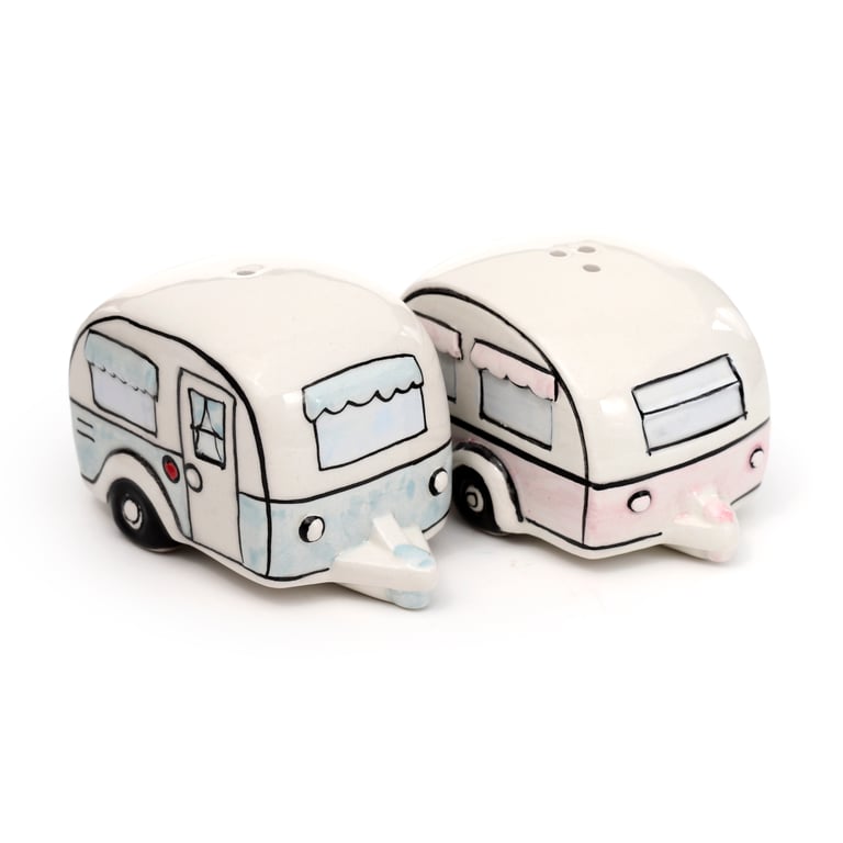 Dolomite Ceramic Salt & Pepper Set - Home Kitchen Essentials