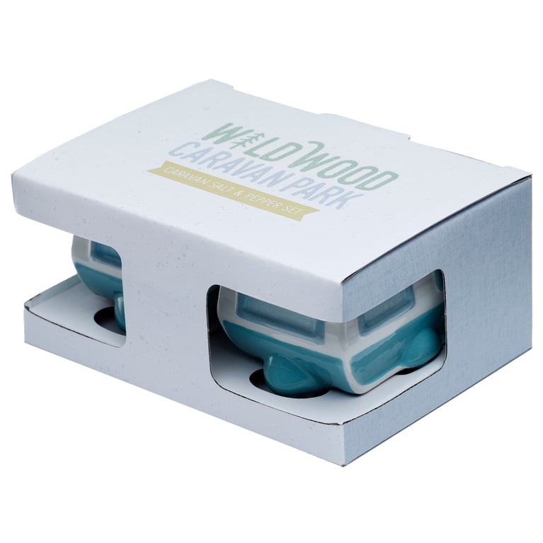 Ceramic Dolomite Salt & Pepper Set - Food Safe, Refillable Kitchenware