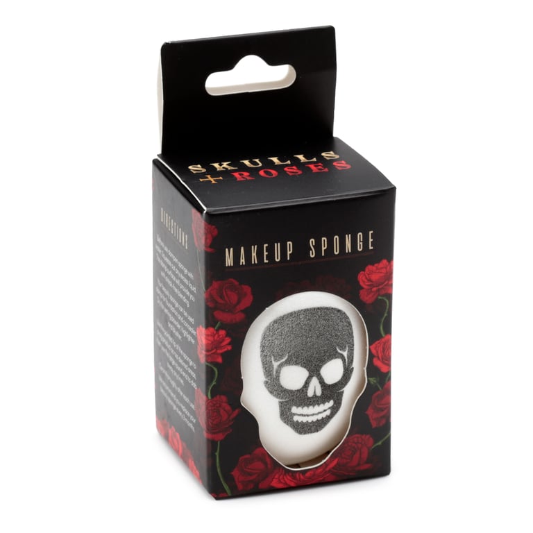 Polyurethane Beauty Blender - Skulls and Roses Makeup Sponge