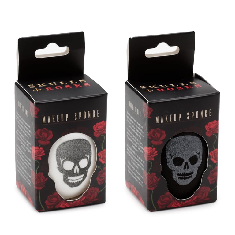Polyurethane Beauty Blender - Skulls and Roses Makeup Sponge