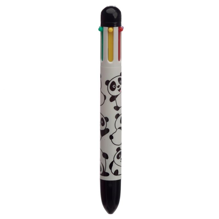 ABS Plastic Multi Colour Pen - 6 Colours, CE/UKCA Marked, Safety Design for Children