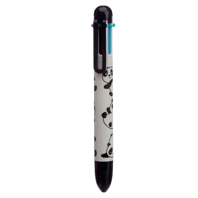 ABS Plastic Multi Colour Pen - 6 Colours, CE/UKCA Marked, Safety Design for Children