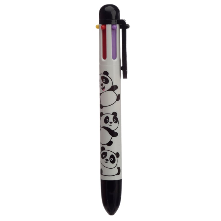 ABS Plastic Multi Colour Pen - 6 Colours, CE/UKCA Marked, Safety Design for Children
