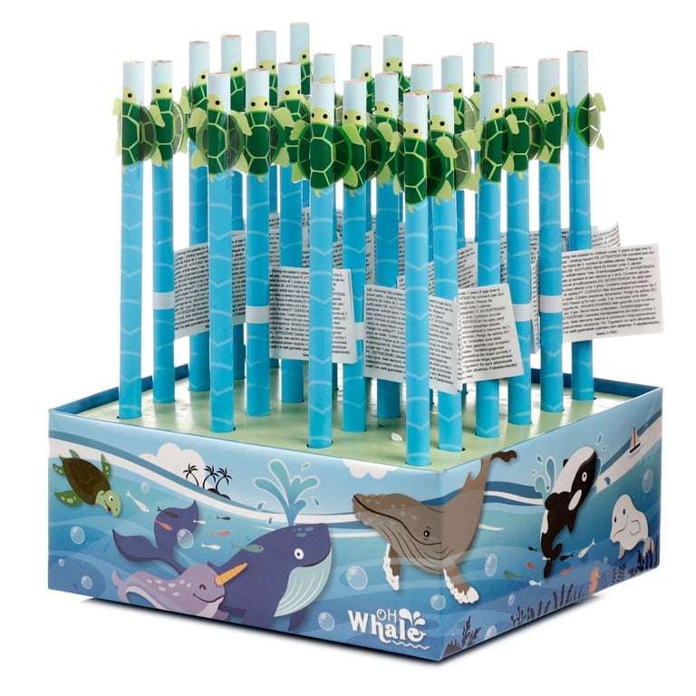 CE Marked Wooden Sea Turtle HB Pencil - Eco-Friendly and Compliant Writing Instrument