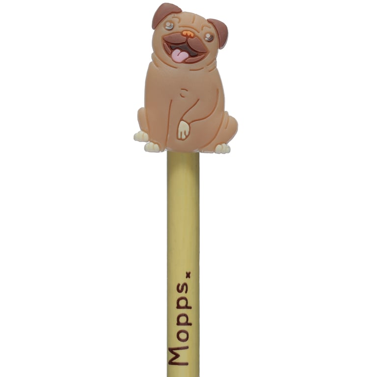 Wood Pencil with PVC Topper - Durable Writing Tool Made from Poplar Wood and PVC