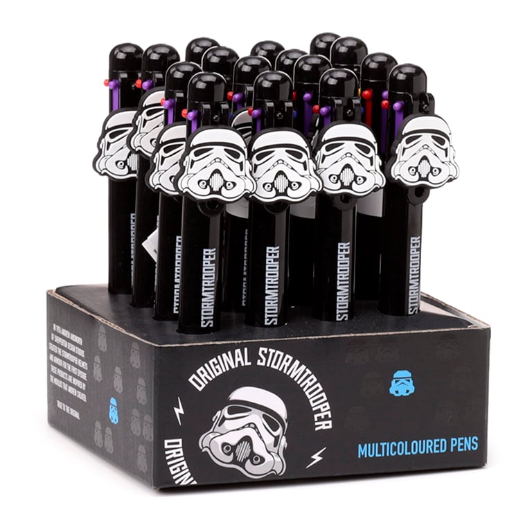 The Original Stormtrooper Multi Colour Pen (6 Colours) - CE Marked & Licensed