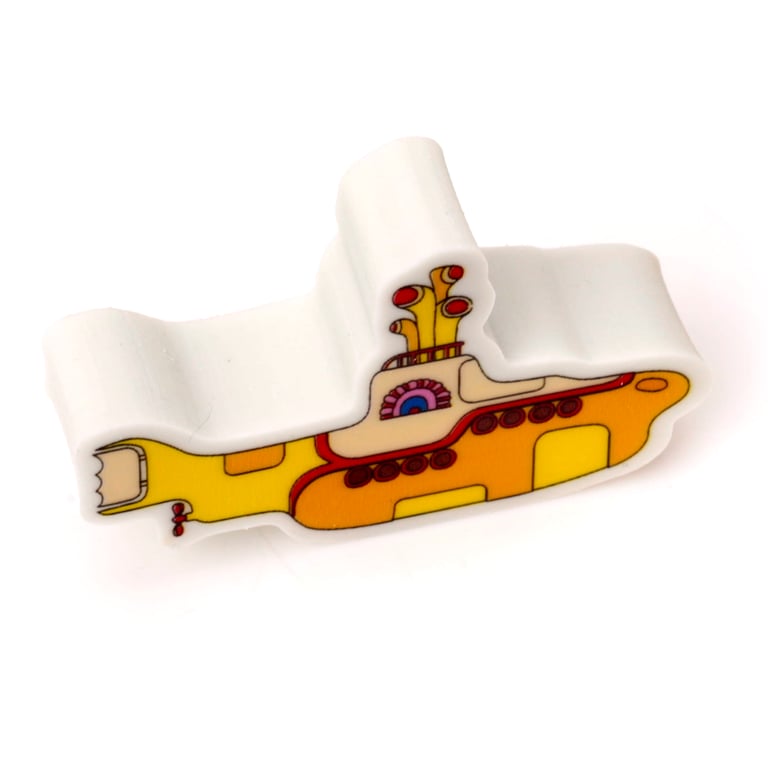The Beatles Yellow Submarine 3-Piece CE Marked Rubber Eraser Set
