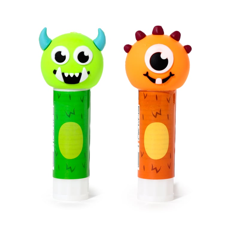 Monstarz Monsters PVA Glue Stick - CE Marked & Water Soluble, Non-Toxic Adhesive