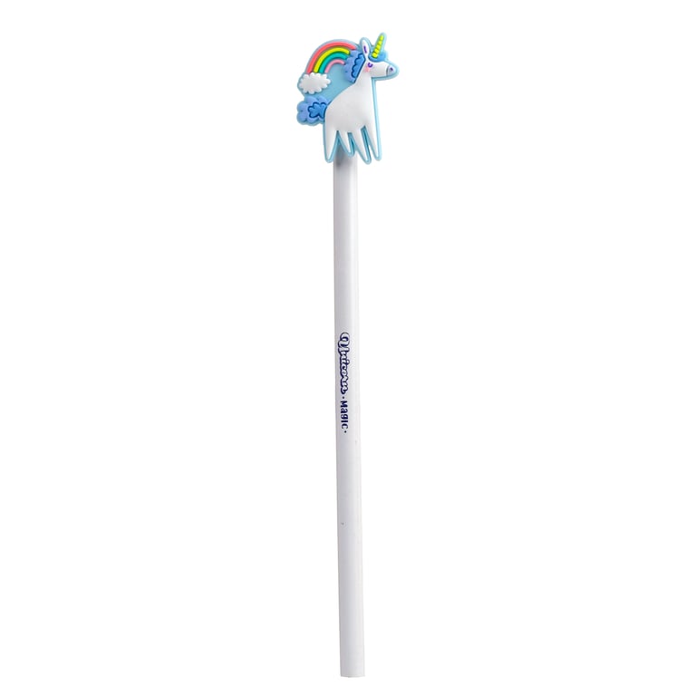 Pencil with PVC Topper - Unicorn Magic, CE Marked and EN71 Compliant Children s Pencil