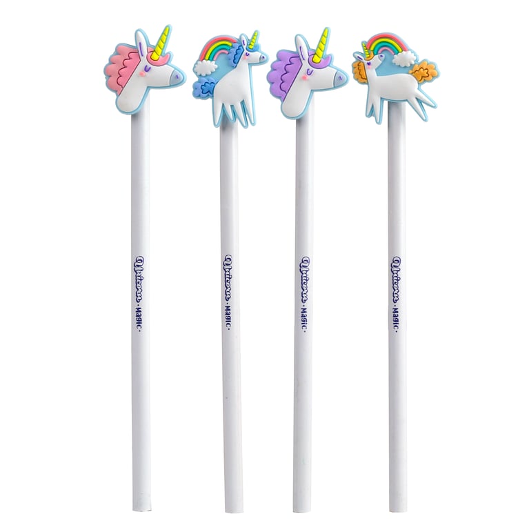 Pencil with PVC Topper - Unicorn Magic, CE Marked and EN71 Compliant Children s Pencil