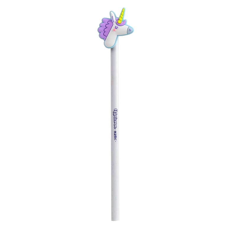 Pencil with PVC Topper - Unicorn Magic, CE Marked and EN71 Compliant Children s Pencil