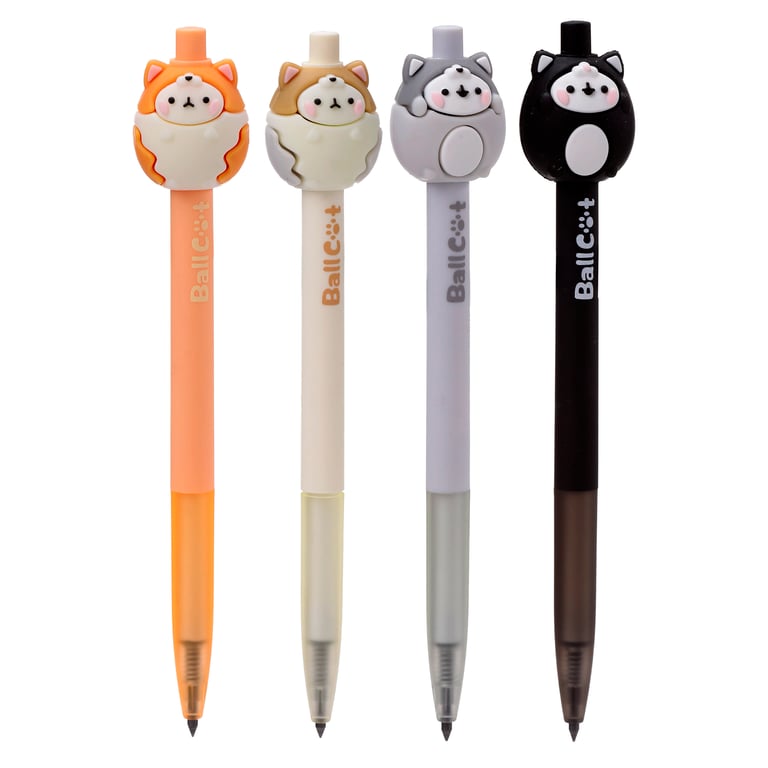 Everlasting Cat Pencil - Isostatic Pressure Graphite, CE & EN71 Compliant