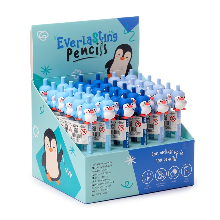 Everlasting Pencil - Isostatic Pressure Graphite, CE Marked, No Sharpening Required