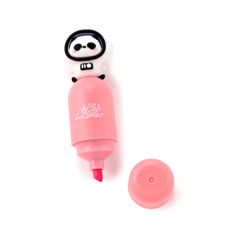 Space Team CE Marked Plastic Highlighter - Child Safe and EN71 Compliant