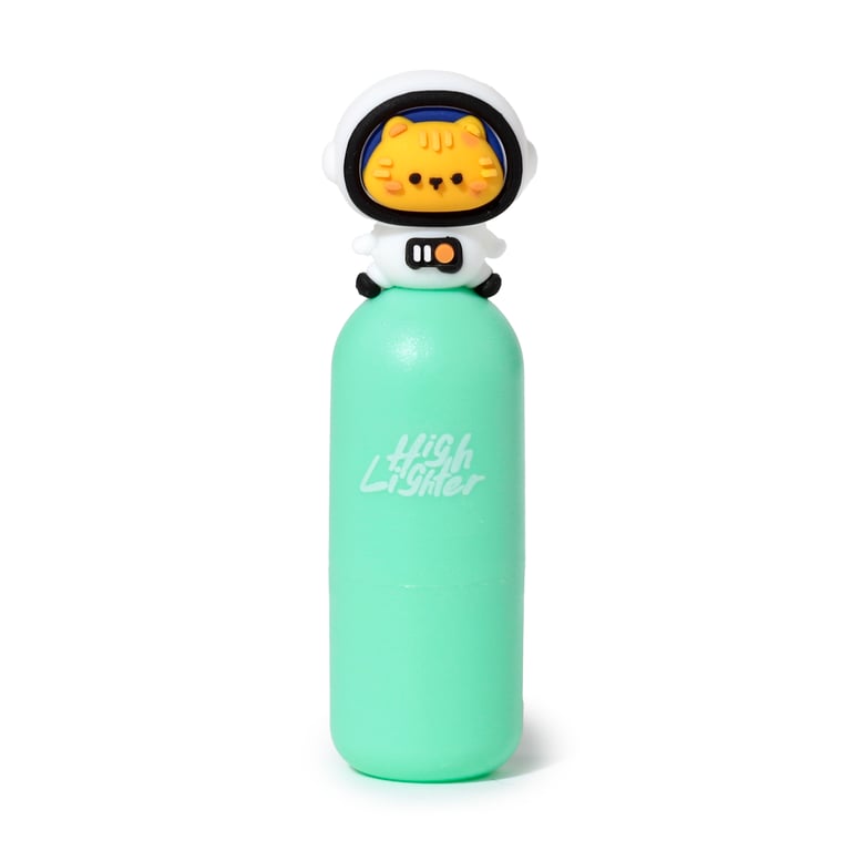 Space Team CE Marked Plastic Highlighter - Child Safe and EN71 Compliant