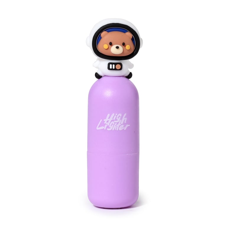 Space Team CE Marked Plastic Highlighter - Child Safe and EN71 Compliant