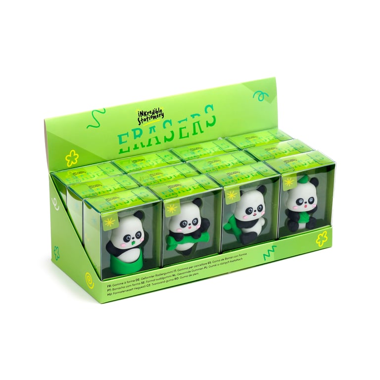 Panda Rubber Eraser - CE Marked & EN71 Compliant