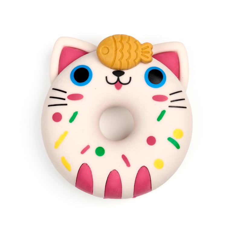 Rubber Unicorn Donut Eraser - CE/UKCA Marked & EN71 Certified