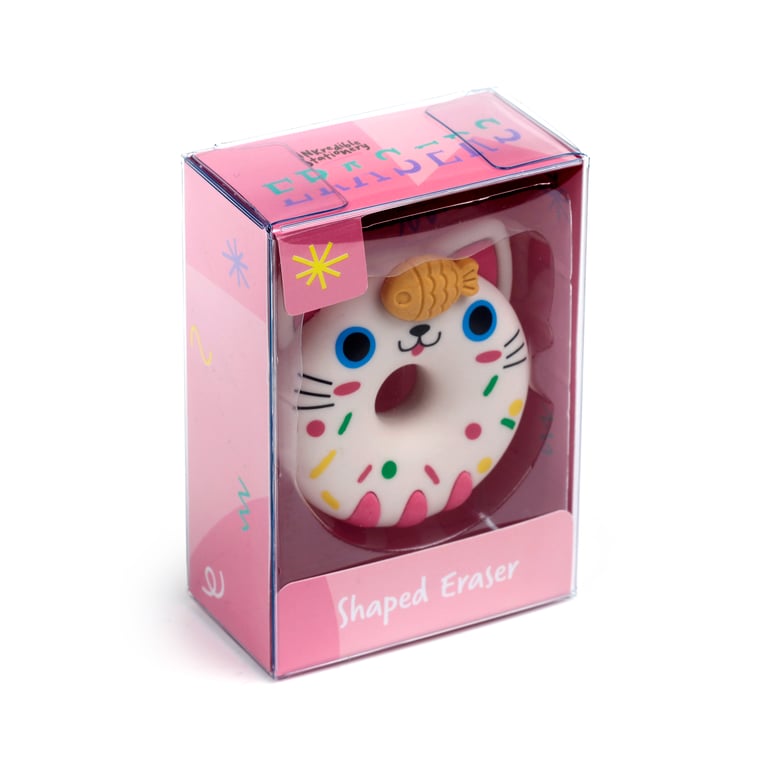 Rubber Unicorn Donut Eraser - CE/UKCA Marked & EN71 Certified