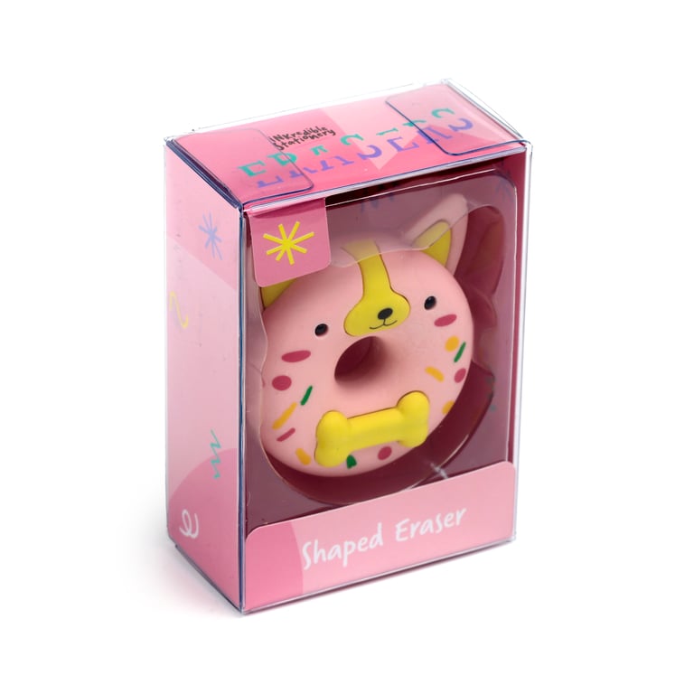 Rubber Unicorn Donut Eraser - CE/UKCA Marked & EN71 Certified