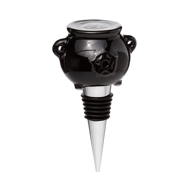 Dolomite Ceramic Cauldron Bottle Stopper