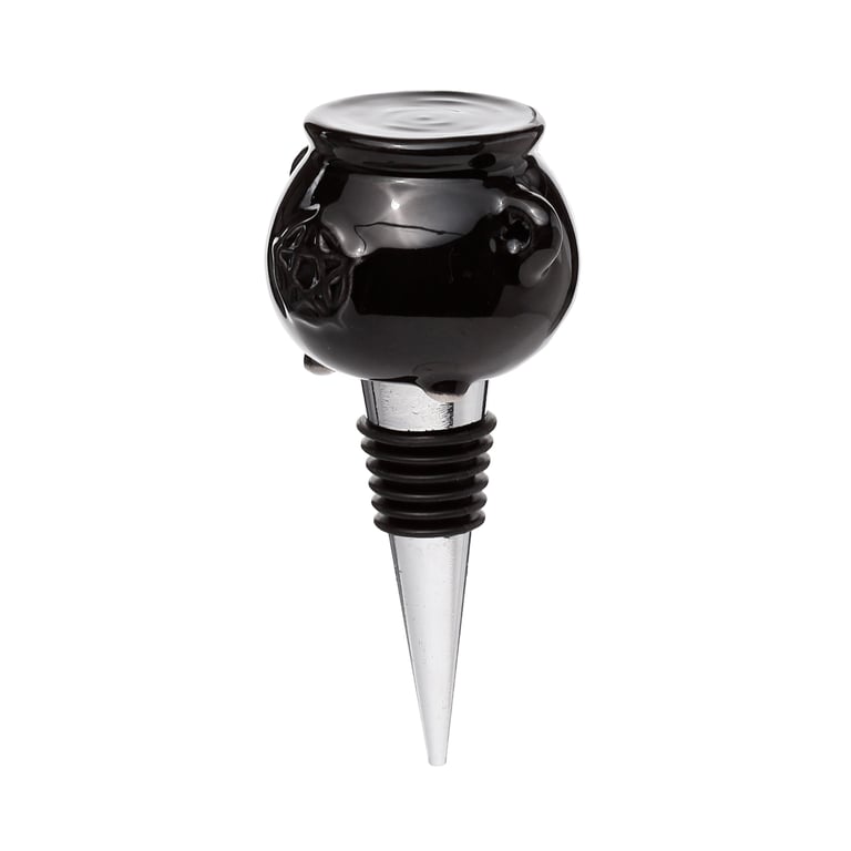 Dolomite Ceramic Cauldron Bottle Stopper
