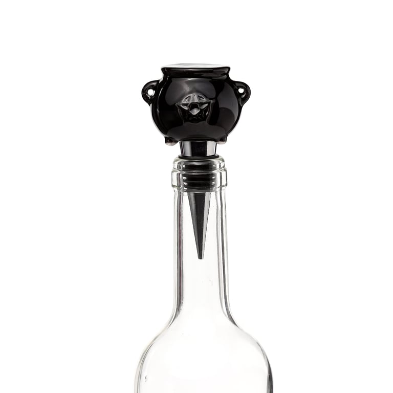 Dolomite Ceramic Cauldron Bottle Stopper
