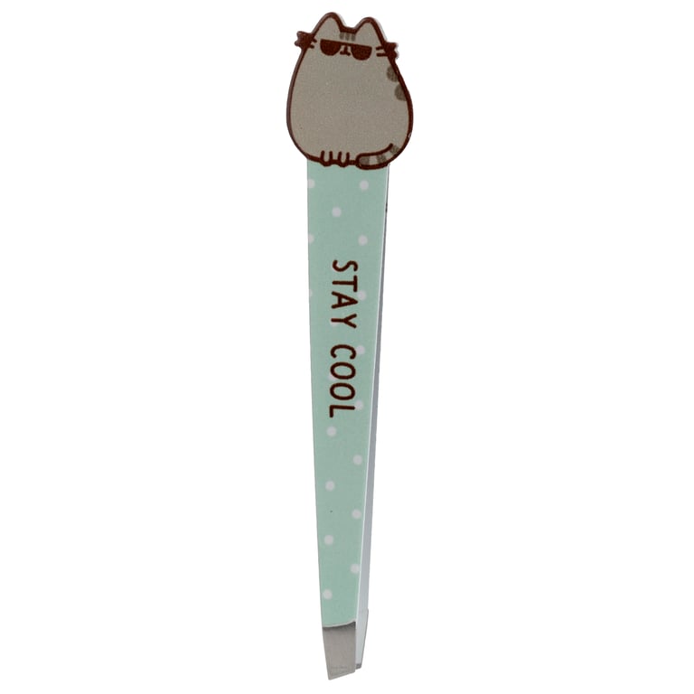 Pusheen Cat Shaped Stainless Steel 430 Tweezers - Hygiene Tools