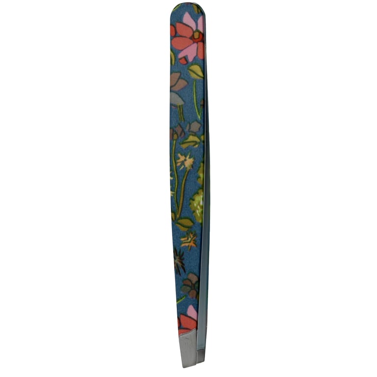 Julie Dodstworth Shaped Tweezers - Stainless Steel 430 Licensed Beauty Tool