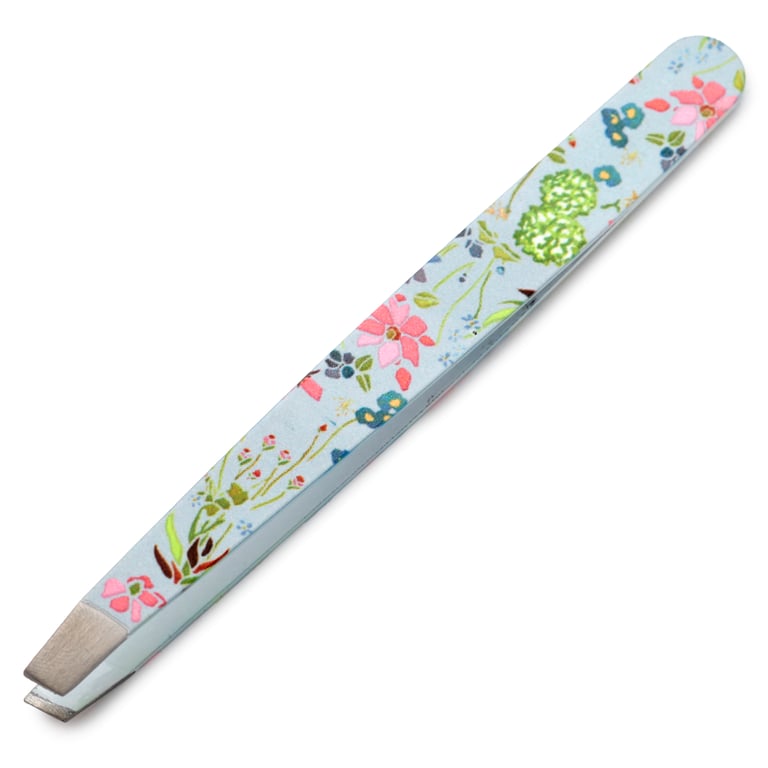 Julie Dodsworth Licensed Pink Floral Stainless Steel 430 Tweezers