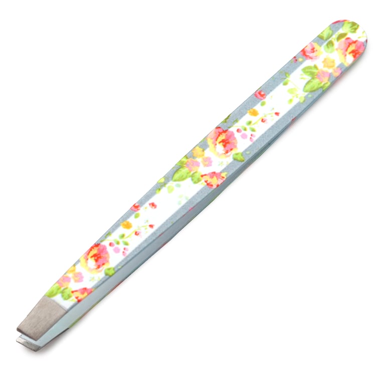 Julie Dodsworth Licensed Pink Floral Stainless Steel 430 Tweezers