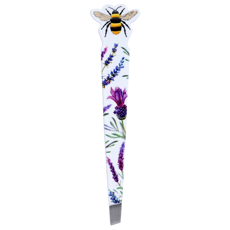 430 Stainless Steel Shaped Tweezers for Grooming - Nectar Meadows