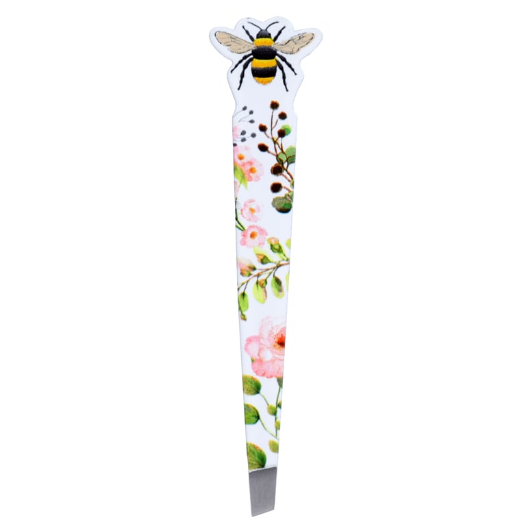 430 Stainless Steel Shaped Tweezers for Grooming - Nectar Meadows