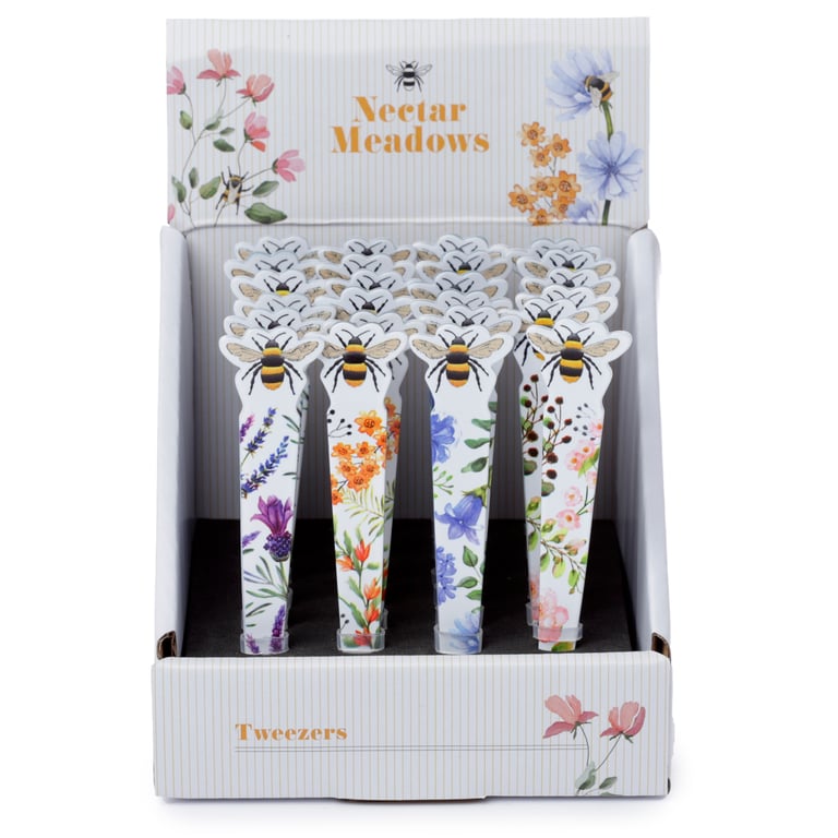 430 Stainless Steel Shaped Tweezers for Grooming - Nectar Meadows