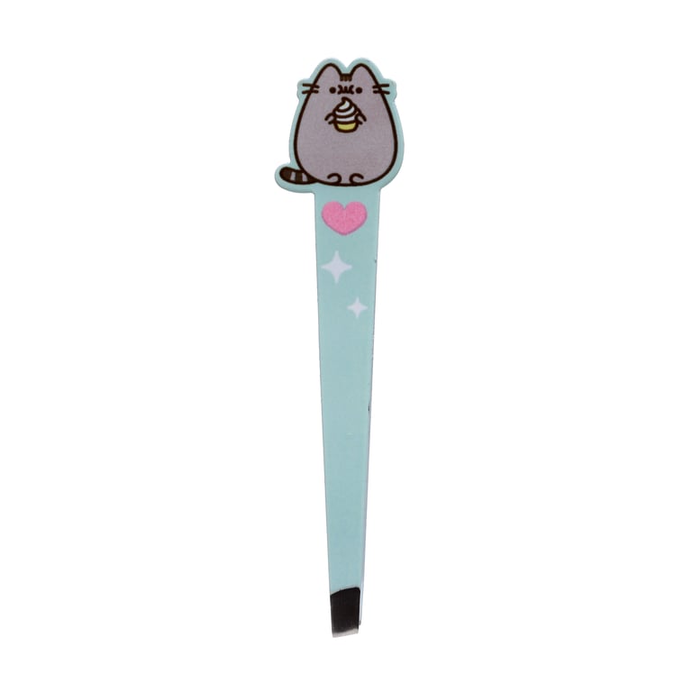 Pusheen Cat Core Shaped Tweezers - Licensed Stainless Steel 430 Pet Grooming Tool