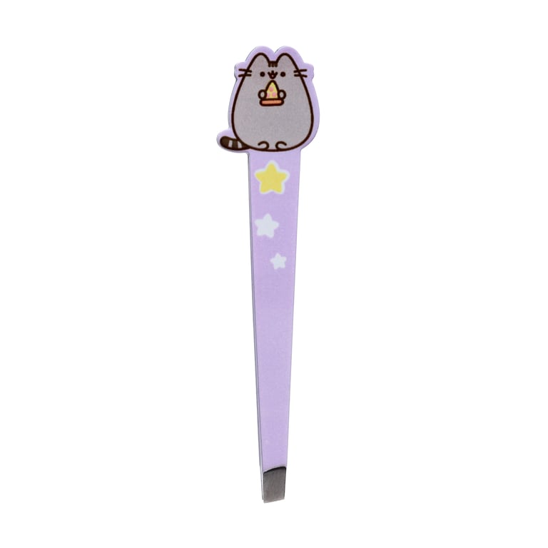 Pusheen Cat Core Shaped Tweezers - Licensed Stainless Steel 430 Pet Grooming Tool